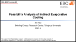 Feasibility Analysis of Indirect Evaporative Cooling